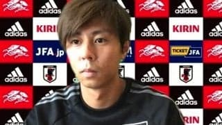 リスペクトする長友の不参加でチャンスを得るDF安西幸輝「2試合とも出るつもりでいる」