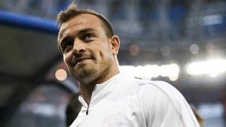 新型コロナ陽性反応のシャキリがスイス代表に合流！2回目の検査で陰性と確認