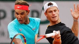 【9日21時50分開始】ナダル 前哨戦で敗れたシュワルツマンと再び激突。全仏OP準決勝