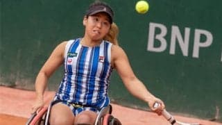  上地結衣、日本人対決制しV 