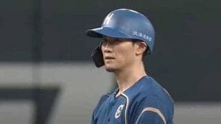 3ボールなのに出塁？　ハム西川、“勘違い”から打ち直しの中前打で正真正銘の出塁