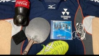 亀田智士（同志社大学）の用具紹介｜俺の卓球ギア#83