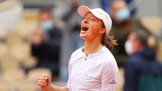 大坂なおみ「AHHHHHHHHHHHH!!!!」。友人シフィオンテクの全仏OP優勝に歓喜