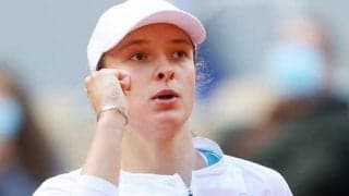  19歳シフィオンテク 全仏V 