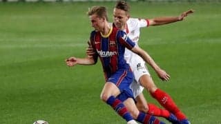 デ・ヨング セビージャ戦の自身を酷評「ただ平凡だった」