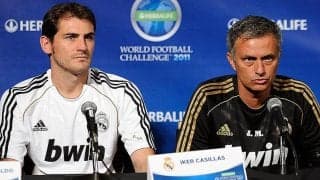 カシージャスの心臓発作後に最初に連絡を入れたのはモウリーニョ!　「最初に心配してくれた人」