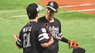 鷹周東、3安打1打点2盗塁の大暴れ　盗塁王は「入った時からの夢、狙っていきたい」