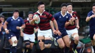 立大に１トライを許したものの確実に勝利を収め、開幕２連勝を飾る！