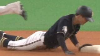 「電光石火」の盗塁成功率100％　鷹周東、ハム西川を“超える”オリ若手とは？