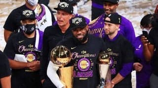 【NBAファイナル】試合序盤から主導権を握ったレイカーズが10年ぶりの優勝！ファイナルMVPはレブロン・ジェームズ