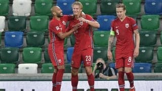 傑物ハーランドが代表で初のハットトリック！ 直近3試合で6ゴールの量産態勢に