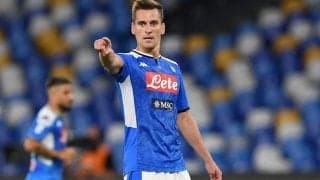 ナポリで構想外のポーランド代表FWミリク、サッカー協会会長がユーロを懸念「このままだと難しい」