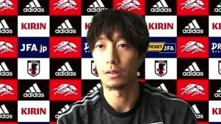 コートジボワール戦で約1年ぶり出場を目指す室屋成、先輩・酒井宏樹に対して「超えるよりも吸収したい」