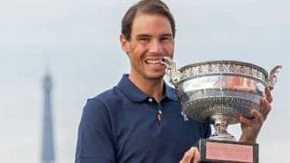  ナダル 偉業の翌日に記念撮影 