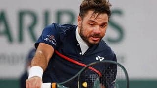  ワウリンカ MP3本凌ぎ2回戦へ 