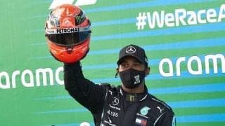 ルイス・ハミルトンがＦ１歴代最多タイ記録の通算９１勝目をマーク「シューマッハーの優勝回数に並ぶなんて夢物語かと思った」