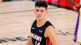 仕事が早い…マイアミ・ヒートがタイラー・ヒーローの“ドヤ顔”Tシャツを発売