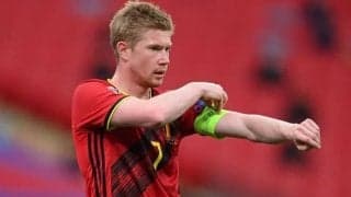 デ・ブライネがベルギー代表から離脱 シティから今季12人目の離脱者か