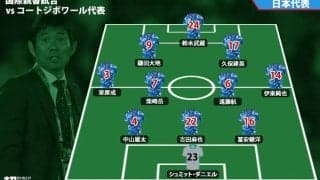 久保建英が先発出場&3バックか？ コートジボワール戦に臨む日本代表スタメンが発表！《国際親善試合》