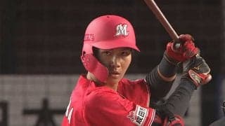 ロッテ藤原が「坂本みたいな内角打ち」　則本の149キロを打ち返す一打に感嘆