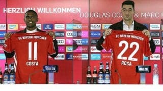 バイエルンが新加入2人のお披露目会見実施!　D・コスタ、前会長との関係は問題なし？