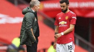 スールシャールとの衝突報道に「事実じゃない」 B・フェルナンデスが否定