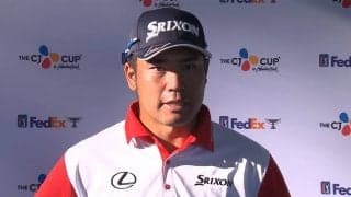 松山英樹、初日はパッティングに手応え「先週に続いて今日も良かった」