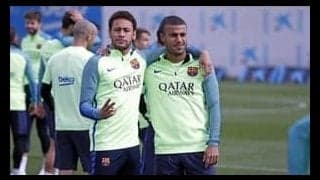 ネイマールがラフィーニャとの再会に大喜び「また会えて嬉しいよ」