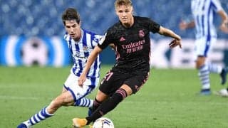 レアルMFウーデゴールが右足ヒラメ筋負傷　カディス戦欠場もCLシャフタール戦で復帰か