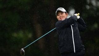 “黄金世代”淺井咲希が5アンダー首位　PO敗退の翌週に再度V争い「優勝は意識せずに」