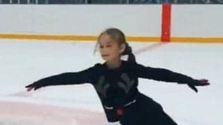 10歳少女が3A着氷　プルシェンコ門下生の才能に海外衝撃「信じられない」「軽々だね」
