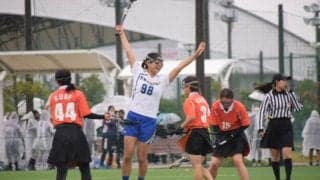 【ラクロス部女子】初戦を１６得点で快勝