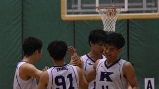 【バスケットボール部男子】 リーグ戦第8戦、大院大に逆転勝ちで貴重な白星！