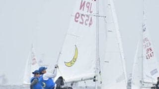 【ヨット部】　関西４７０選手権大会１日目、関学勢が上位を占める！