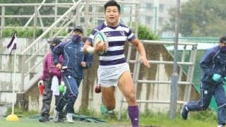 成蹊大を圧倒　紫紺へのアピールが続く／定期戦