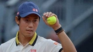 錦織が復活へ気合　“真剣バックハンド”の瞬間に期待の声「表情が闘う人」「良い顔」