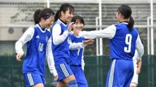 【サッカー部女子】　同大に大勝で、順位決定トーナメント戦の進出決めた！