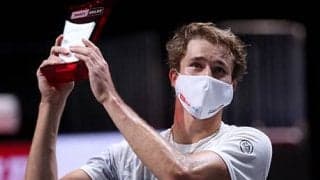  ズベレフ今季初V 20歳を称賛 