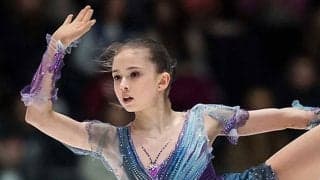 14歳ワリエワが3A成功　練習中“タノジャンプ”に海外識者が驚愕「これまでにいた？」