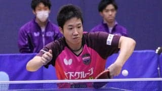 水谷隼「若手の壁になれるように」 19歳宇田幸矢に苦杯もTリーグでリベンジ誓う