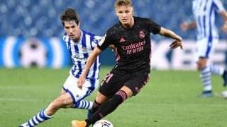 軽傷とされたレアルMFウーデゴールは1カ月の離脱に？ ヒラメ筋を負傷