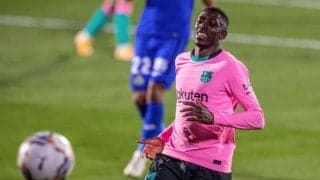 批判されるデンベレを監督が擁護「ボールを多く失ったのは事実だが...」