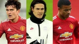 カバーニの他、マグワイアとグリーンウッドもPSG戦欠場