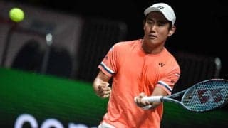 西岡良仁が「クレイジーなディフェンス」で魅了！14本のピンチを全てしのぎ初戦突破