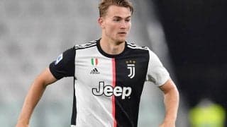 肩の手術を受けたデ・リフトが練習復帰、11月に実戦復帰か