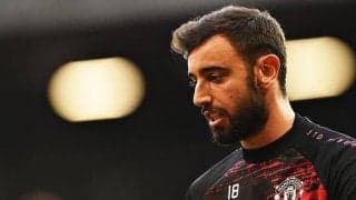 会見でスールシャールから主将に指名され「名誉だ」 B・フェルナンデスが決意