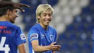 伊東純也、サイド切り裂き“閃光クロス”　先制Gアシストに反響「相変わらず絶品だ」