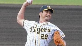 阪神・藤川が引退表明後、1軍初登板！　1回1安打0封＆最速147キロに甲子園沸く