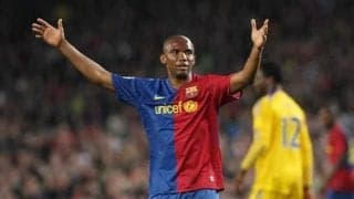 バロンドール・ドリームチーム候補に選出されたエトーが不満「右で1シーズンしか...」