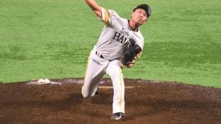 「最強のセットアッパー復活」　鷹岩嵜、完全復活の150キロ＆フォークで“頼れる男”